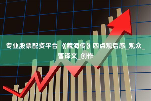 专业股票配资平台 《藏海传》四点观后感_观众_曹译文_创作